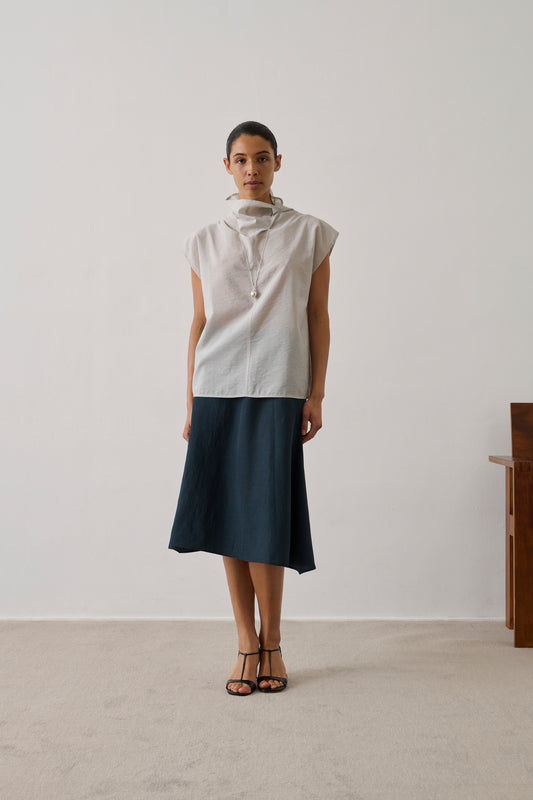 Blouse Izumi - Gris Clair - Femme