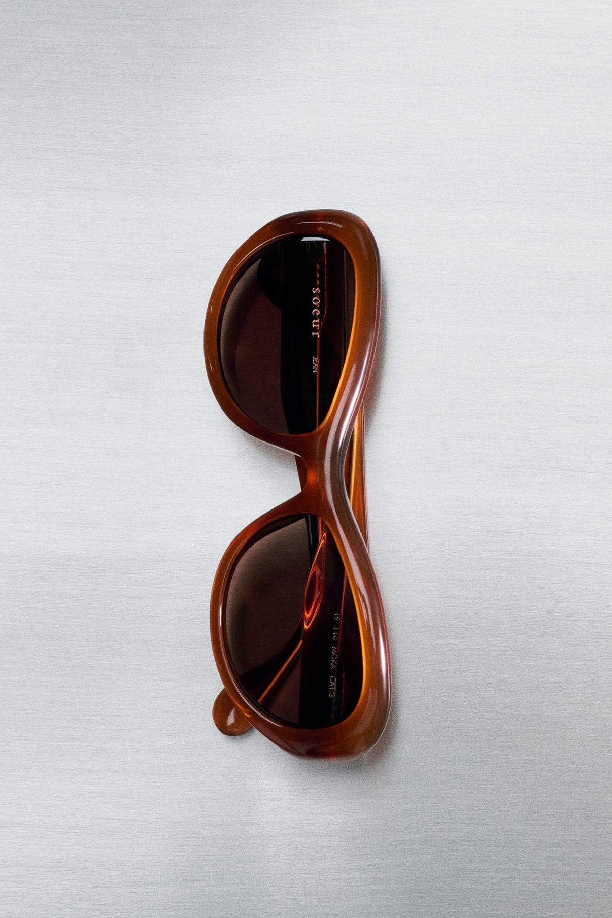 Lunettes de soleil Jean - Caramel - Femme vue 4